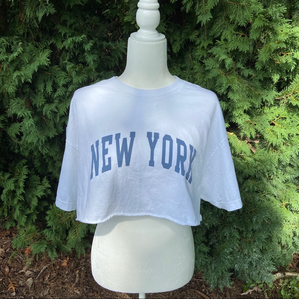 Brandy Melville New York Crop Top